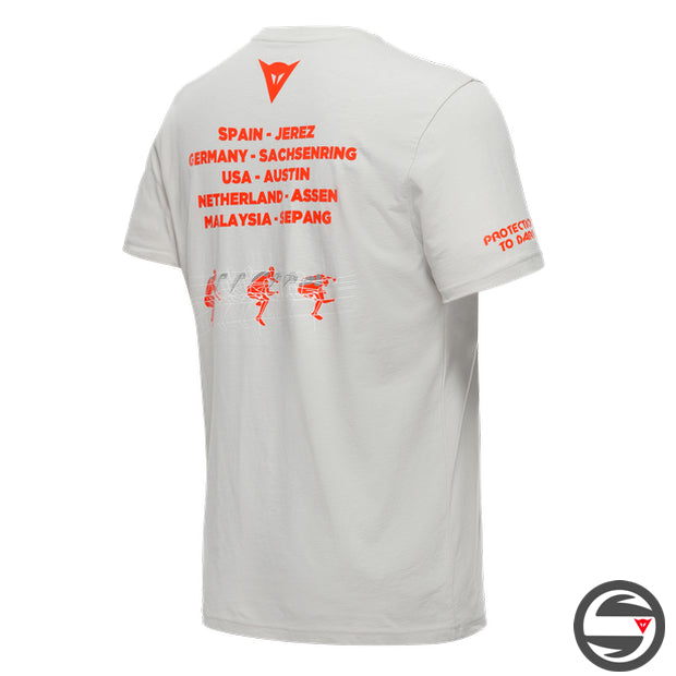 T-SHIRT RACING 78H LIGHT-GRAY RED