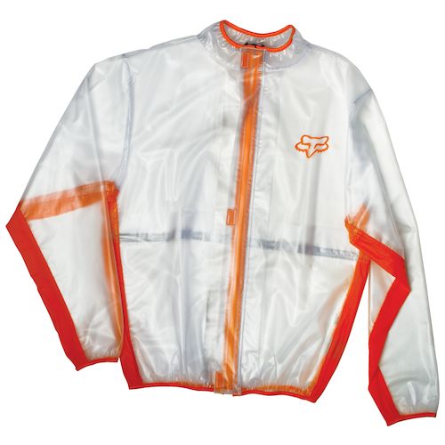 FLUID MX JACKET CLEAR ORANGE TRASPARENTE