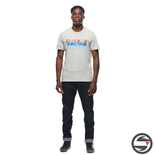 T-SHIRT RACING 78H LIGHT-GRAY RED