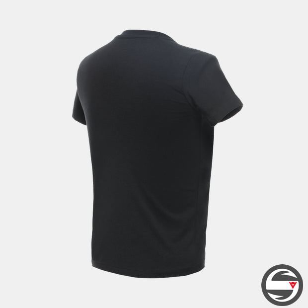 T-SHIRT LOGO KID 628 BLACK RED FLUO