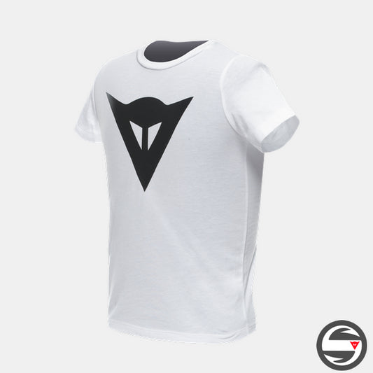 T-SHIRT LOGO KID 601 WHITE BLACK