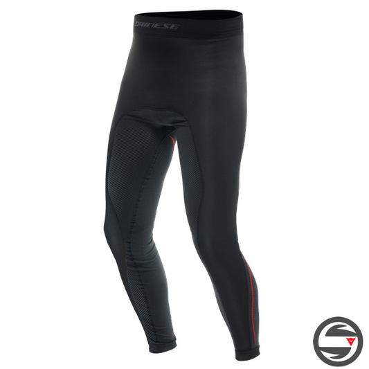 NO WIND THERMO PANTS 606 BLACK RED DAINESE