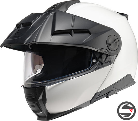 E2 GLOSSY WHITE SCHUBERTH ECE 22.06