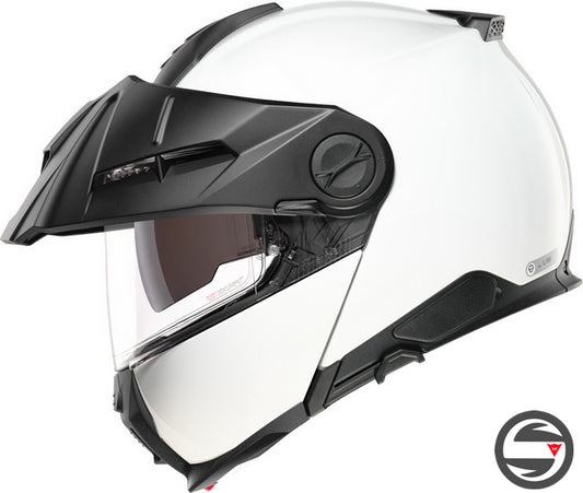 E2 GLOSSY WHITE SCHUBERTH ECE 22.06