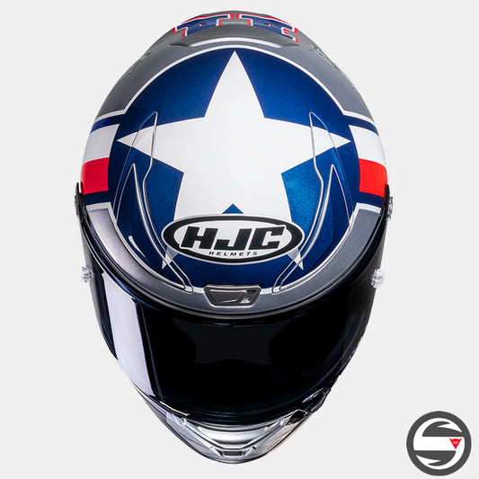 RPHA 1 BEN SPIES SILVER STAR GLOSSY RPHA1 ECE 22.06 FIM HOMOLOGATED