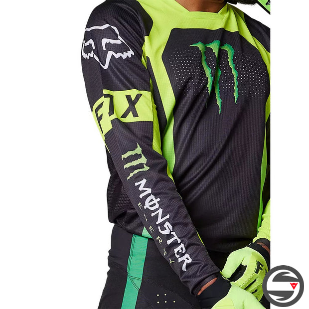 29615-001 180 MONSTER JERSEY BLACK GREEN