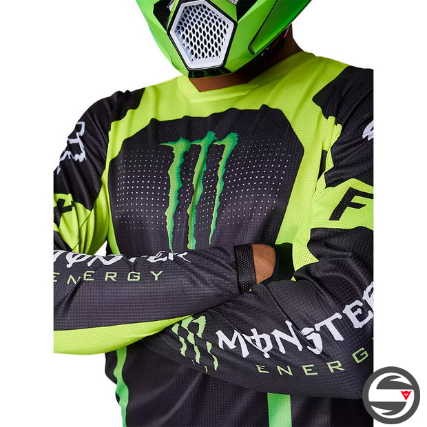 29615-001 180 MONSTER JERSEY BLACK GREEN