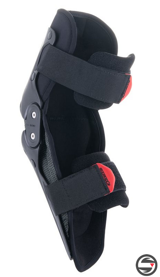 SX-1 YOUTH KNEE PROTECTOR 13 BLACK RED