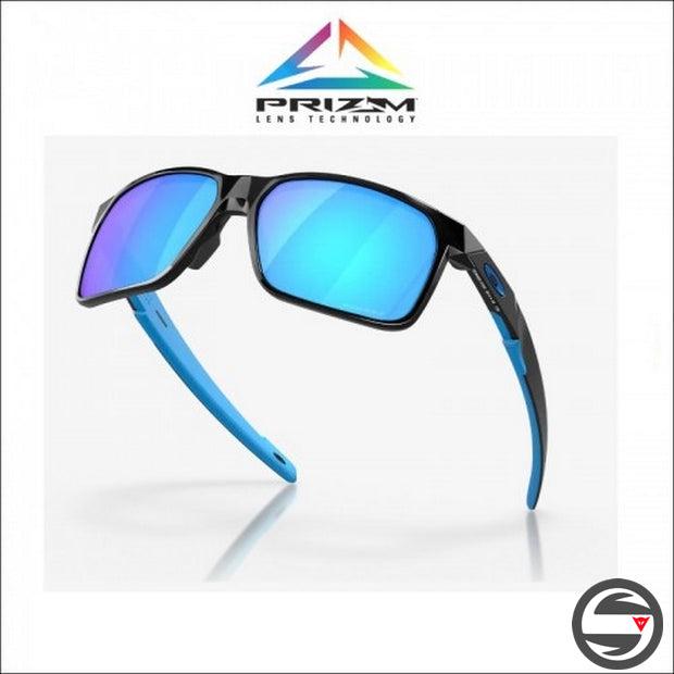 OAKL Z 9460-1659 PORTAL X POLISHED BLACK PRIZM SAPPHIRE