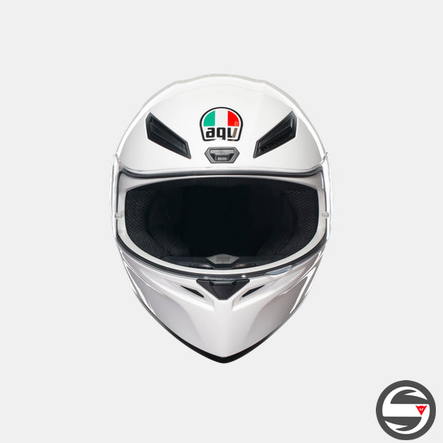 K1 S AGV 028 WHITE GLOSS ECE 22.06