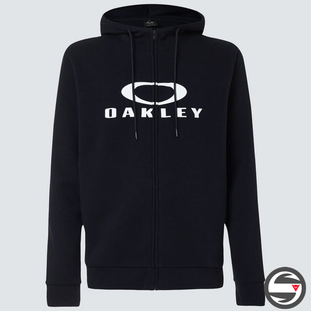 OAKLEY BARK FZ HOODIE 2.0 022 BLACK WHITE