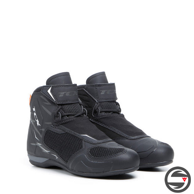 R04D LADY AIR TCX 622 BLACK WHITE SHOES ROAD