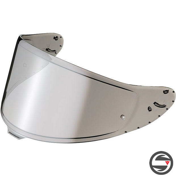 CWR-F2 NXR2 SPECTRA SILVER VISOR WITH PIN