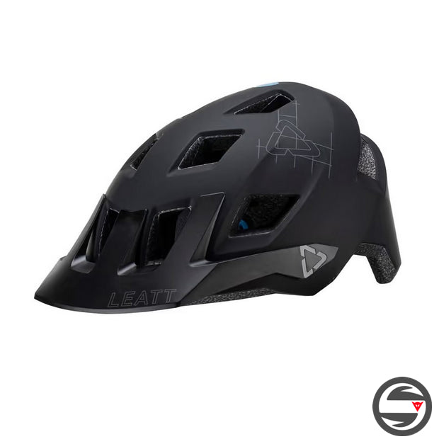 LEATT HELMET MTB ALLMTN 1.0 V23 STEALTH BLACK