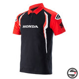 HONDA POLO RED BLACK