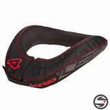 NECK BRACE X-ROLL JUNIOR 323 NERO RED STABILIZZATORE CASCO