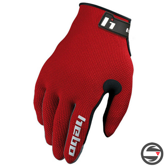 HE1180R GUANTI TRIAL TEAM JUNIOR RED