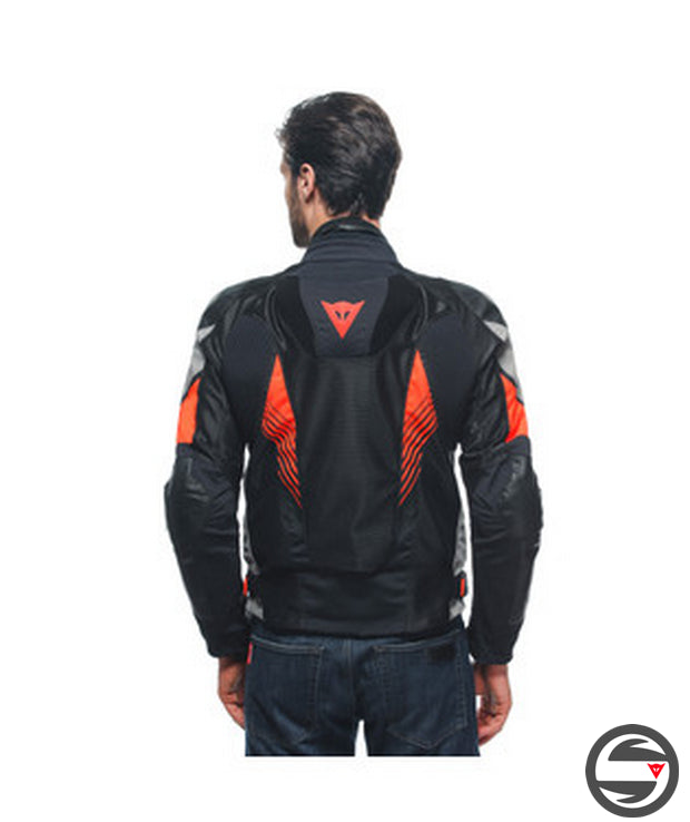 SUPER RIDER 2 ABSOL. JACKET 851 BLACK/DARK-GULL-GRAY/FLUO-RED