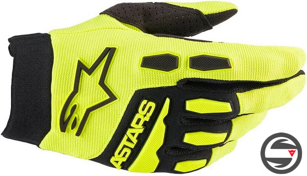 FULL BORE GLOVES 551 YELLOW FLUO - BLACK