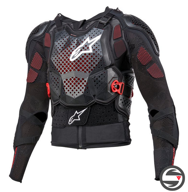 6506524 BIONIC TECH V3 JACKET 123 BLACK WHITE RED