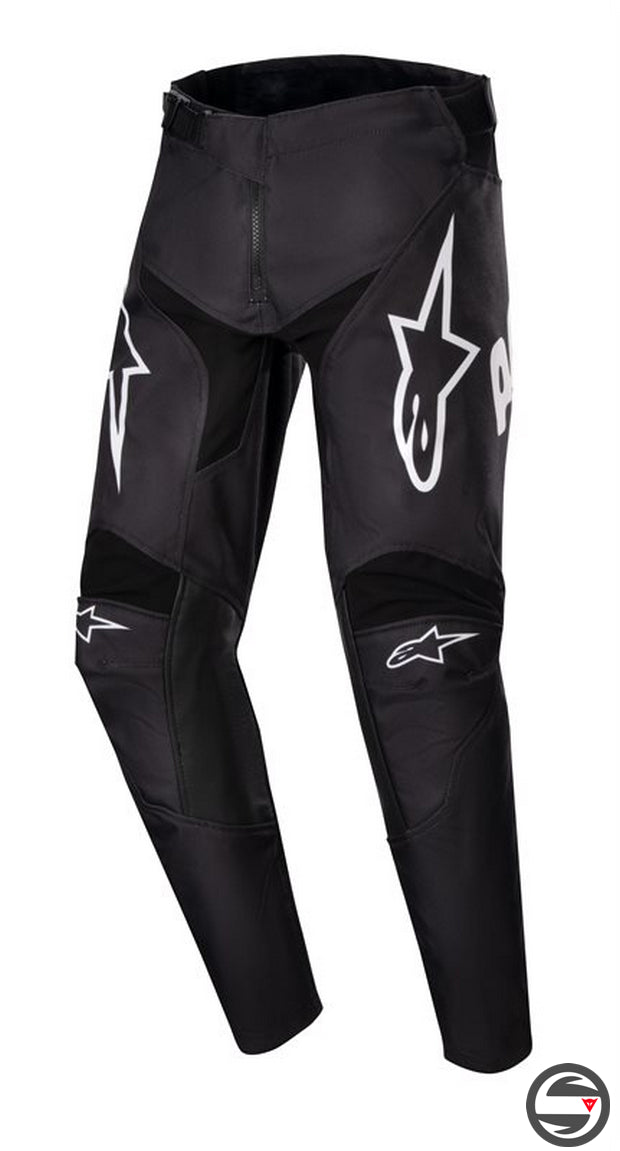 3748324 YOUTH RACER HANA PANTS 12 BLACK WHITE