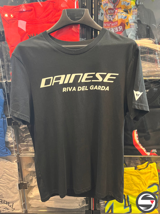 T-SHIRT DAINESE D-STORE 35J BLACK WHITE LADY