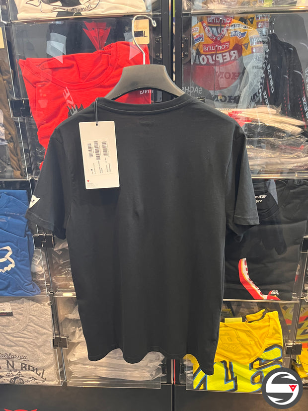 T-SHIRT DAINESE D-STORE 35J BLACK WHITE LADY