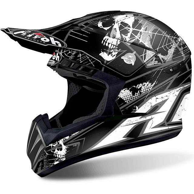 AIROH SWITCH SCARY BLACK MATT SWSC11