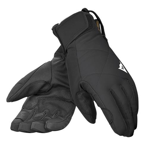 NATALIE 13 LADY D-DRY GLOVE BLACK BLACK WHITE