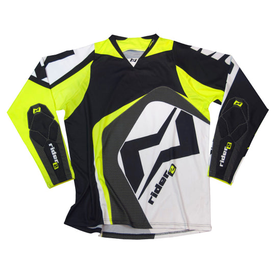MAGLIA RIDER2 YELLOW FLUO