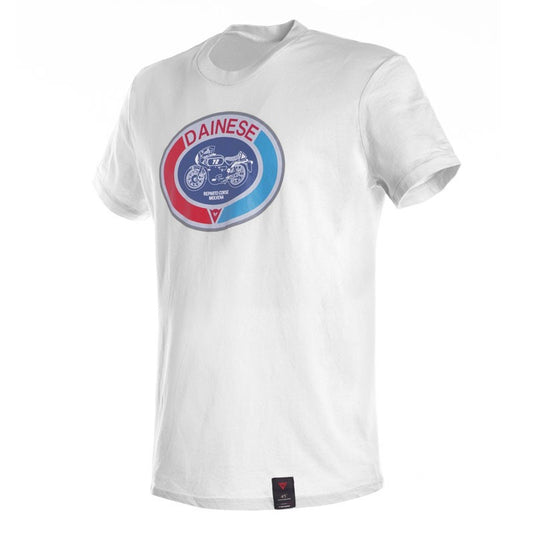 T-SHIRT MOTO 72 003 WHITE