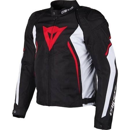 AVRO D2 TEX JACKET 858 BLACK WHITE RED