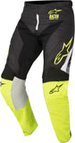 ALPINES. RACER SUPERMATIC PANTS 1511 BLACK YELLOW