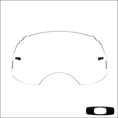 57-993 LENS AIRBRAKE MX CLEAR OAKLEY