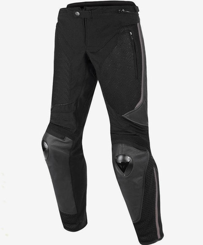 MIG LEATHER-TEX PANTS 691 BLACK