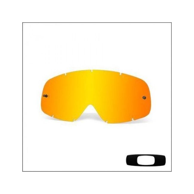 OAKL 01-155 VIS NEW O-FRAME IRIDIUM FIRE