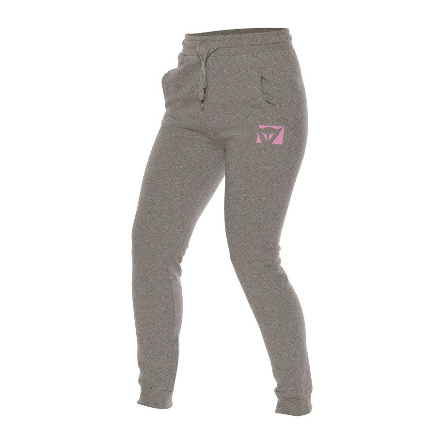 COLOR NEW LADY PANTS MELANGE GRAY FUCHSIA