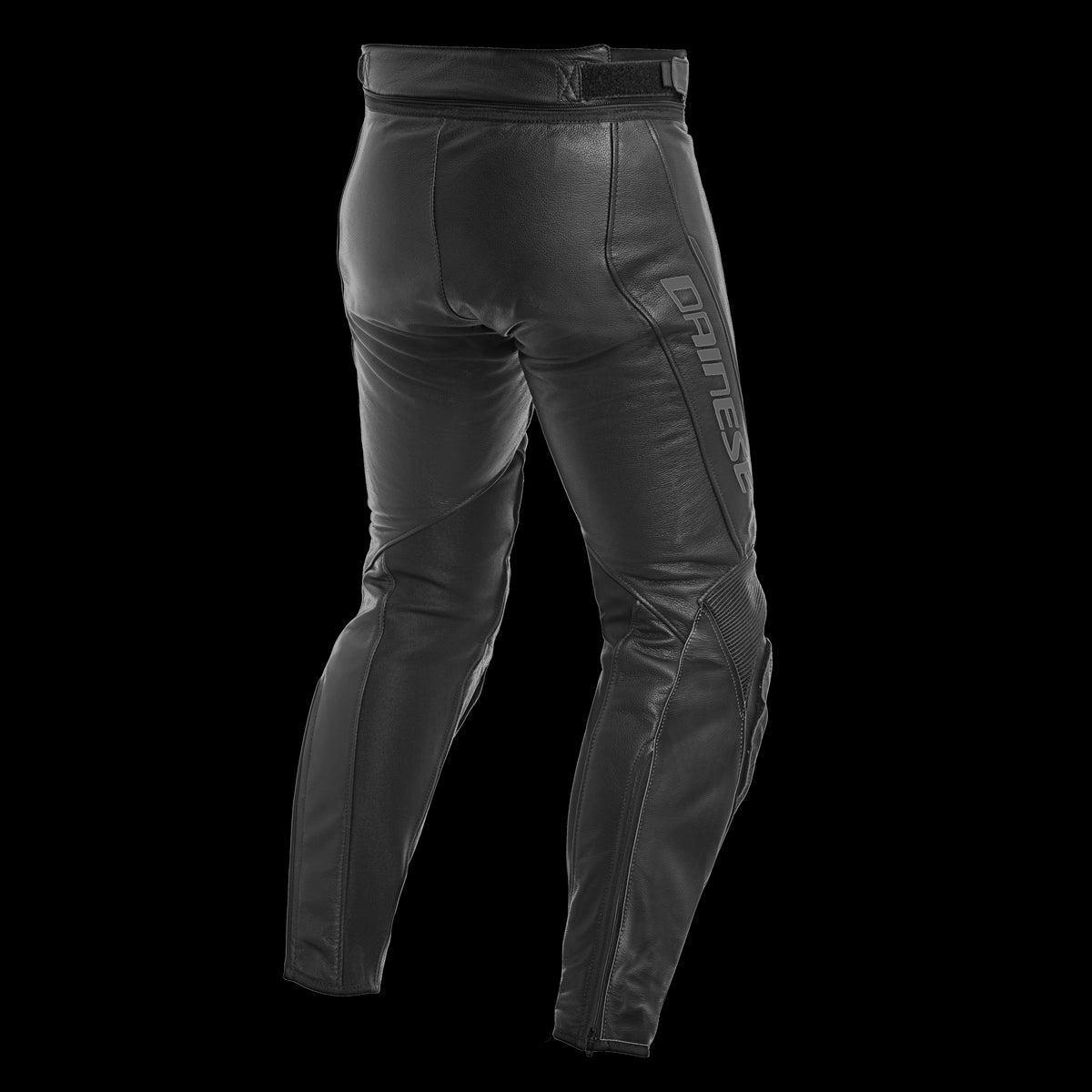 ASSEN LEATHER PANTS 604 BLACK ANTHRACITE