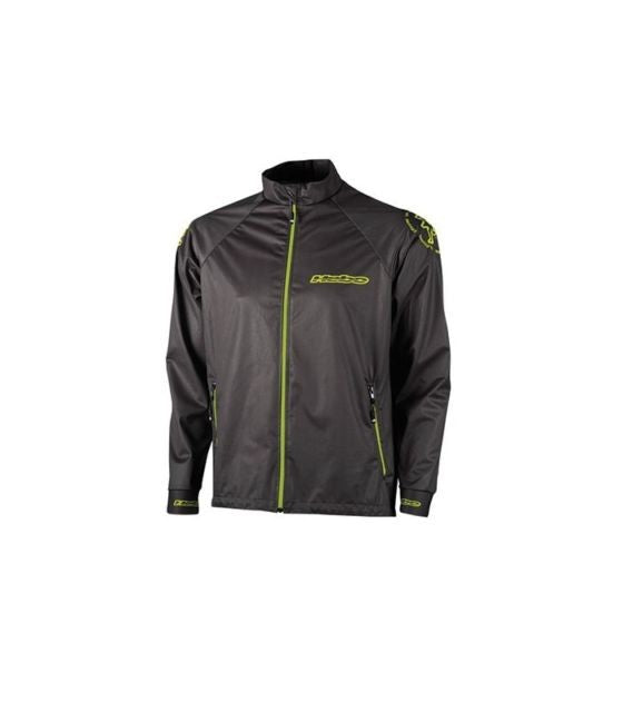 GIACCA WIND PRO NERO YELLOW