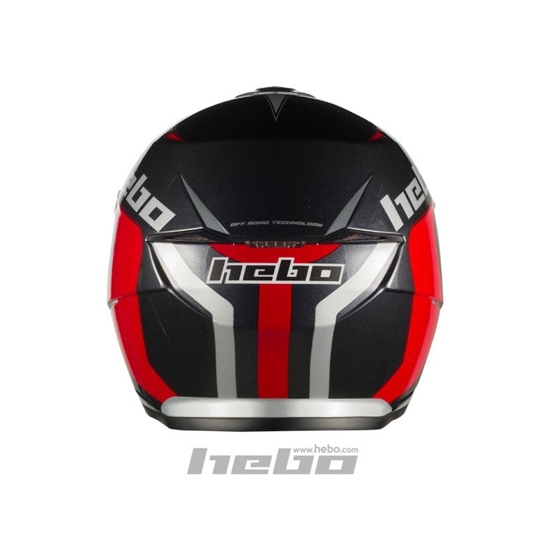 HC1115 HEBO TRIAL ZONE 5 LIKE GREY BLACK RED