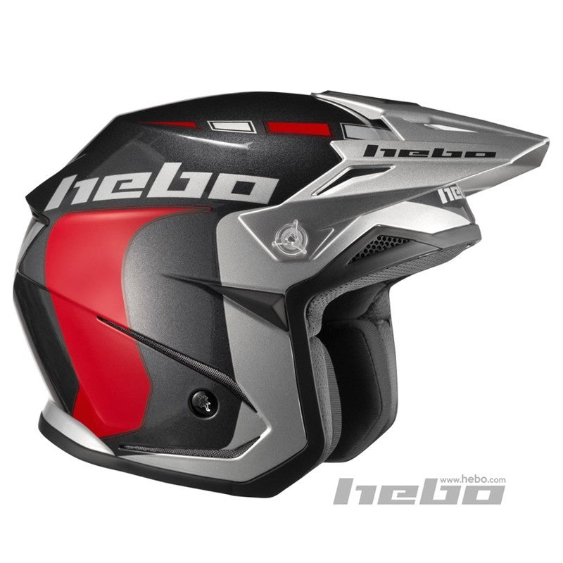 HC1115 HEBO TRIAL ZONE 5 LIKE GREY BLACK RED