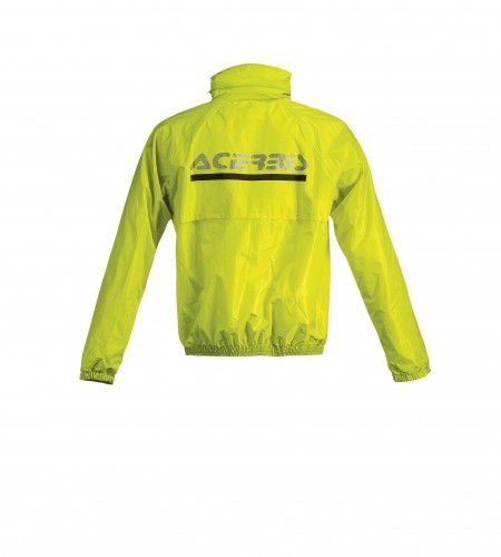 RAIN SUIT LOGO 318 NERO GIALLO