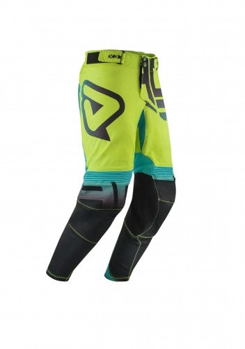 PANTS MX KID OMEGA 318 NERO/GIALLO FLUO