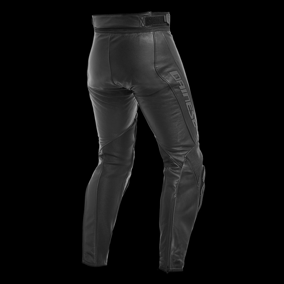 ASSEN LADY LEATHER PANTS 604 BLACK ANTHRACITE