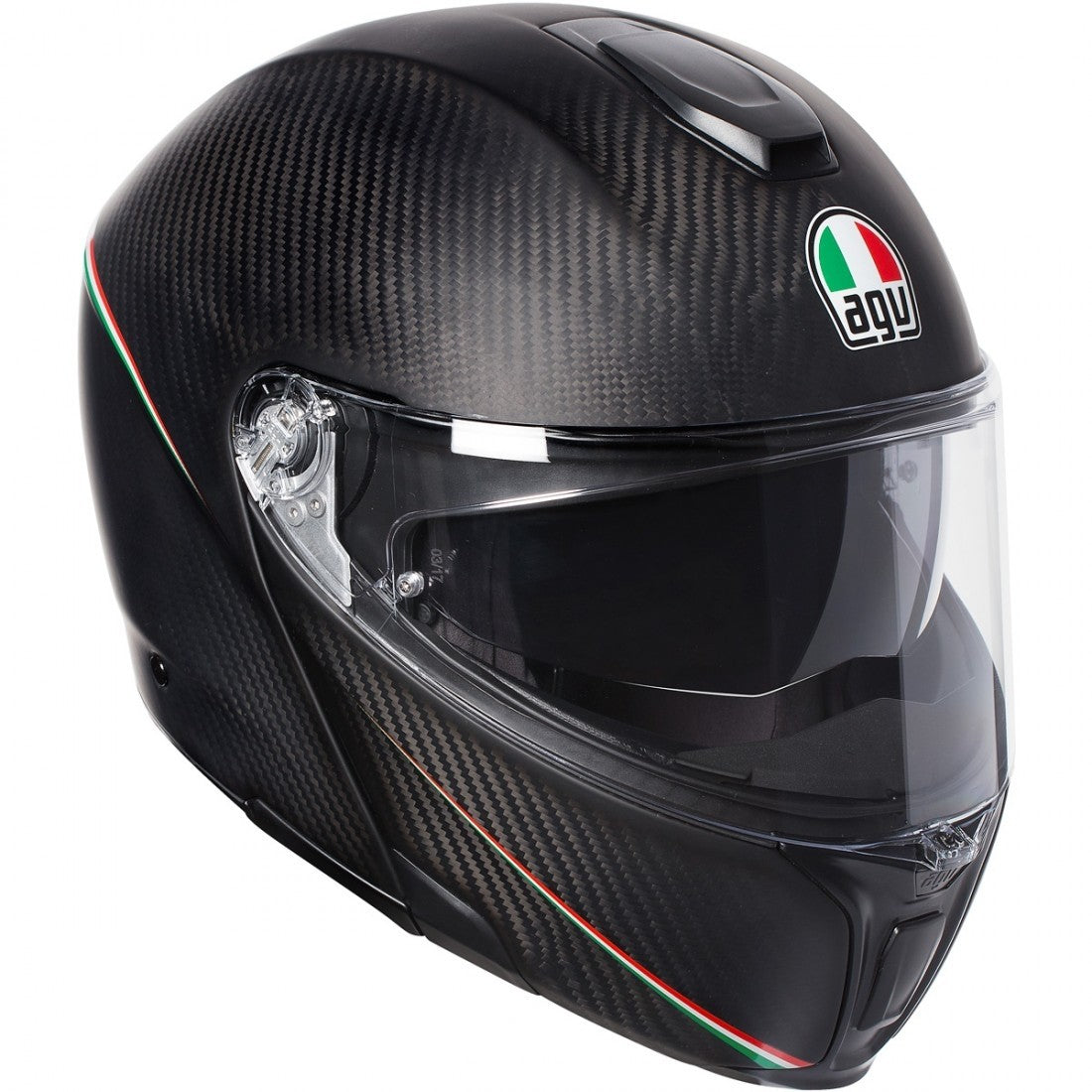 SPORTMODULAR AGV MULTI PLK 001 TRICOLORE MATT CARBON ITALY