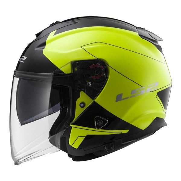 OF521 INFINITY BEYOND JET HELMET YELLOW