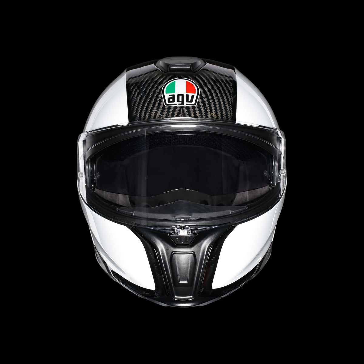 SPORTMODULAR AGV SOLID PLK 004 CARBON WHITE