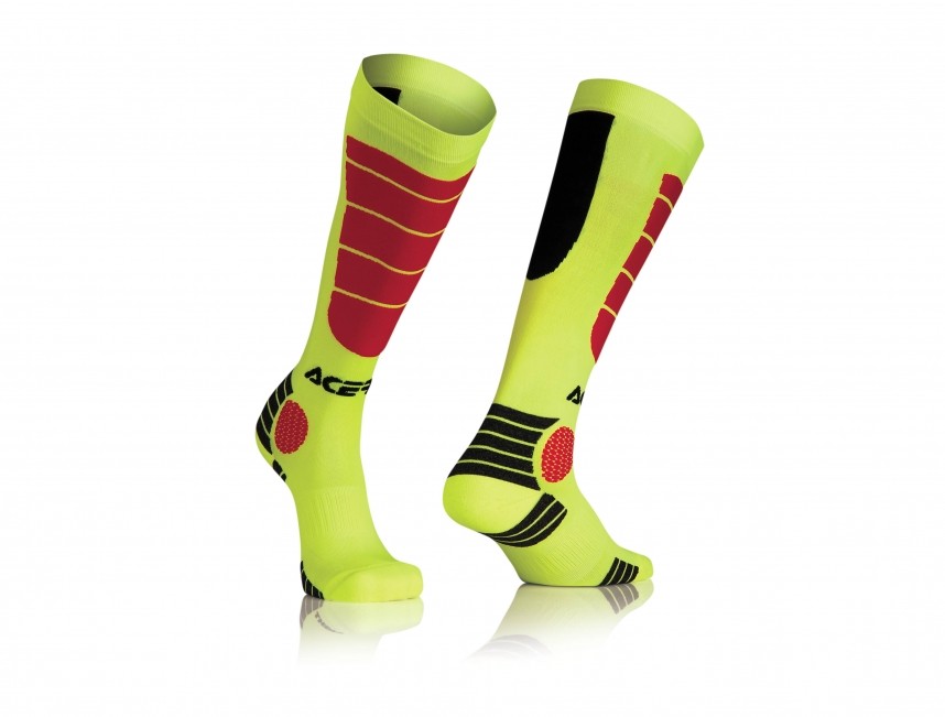 CALZA MX IMPACT 281 GIALLO ROSSO