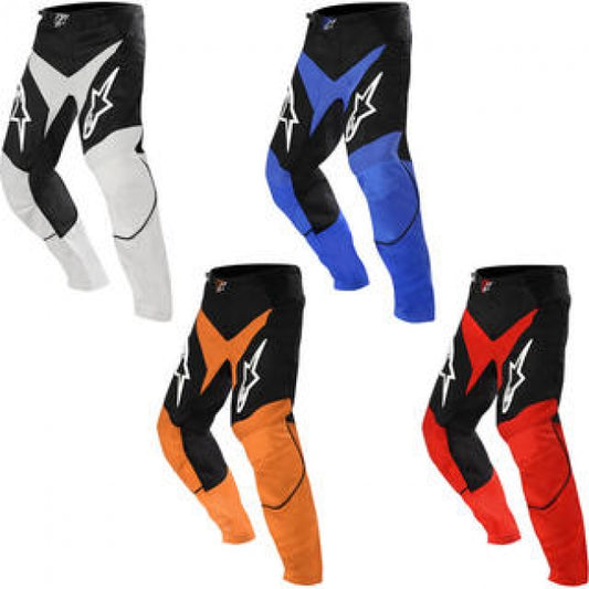 ALPINES. YOUTH RACER PANT 41 ORANGE BLACK