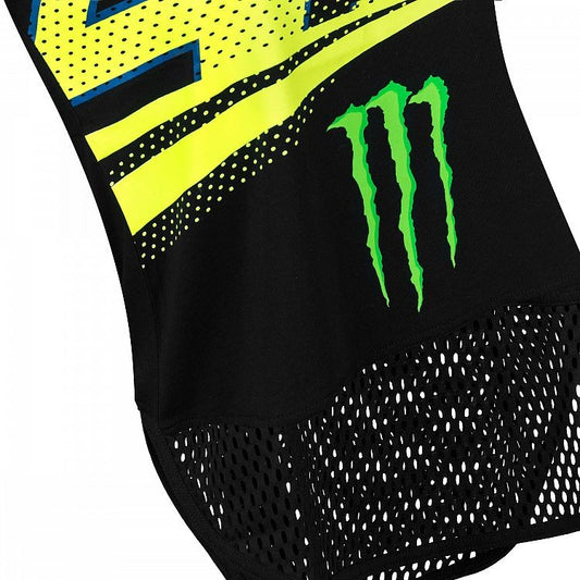 MOWTT316504 TANK TOP WOMAN VR46 MONSTER BLACK